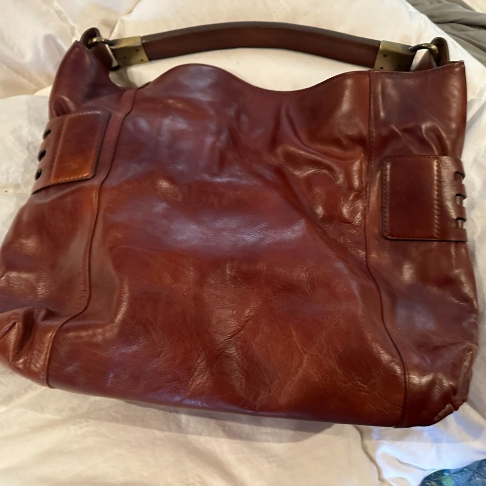 COPY - Stuart Weitzman Burgundy Hobo Bag